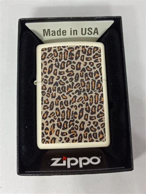 ACCENDINO ZIPPO LEOPARDATO“ANIMAL SKIN”,MADE IN .